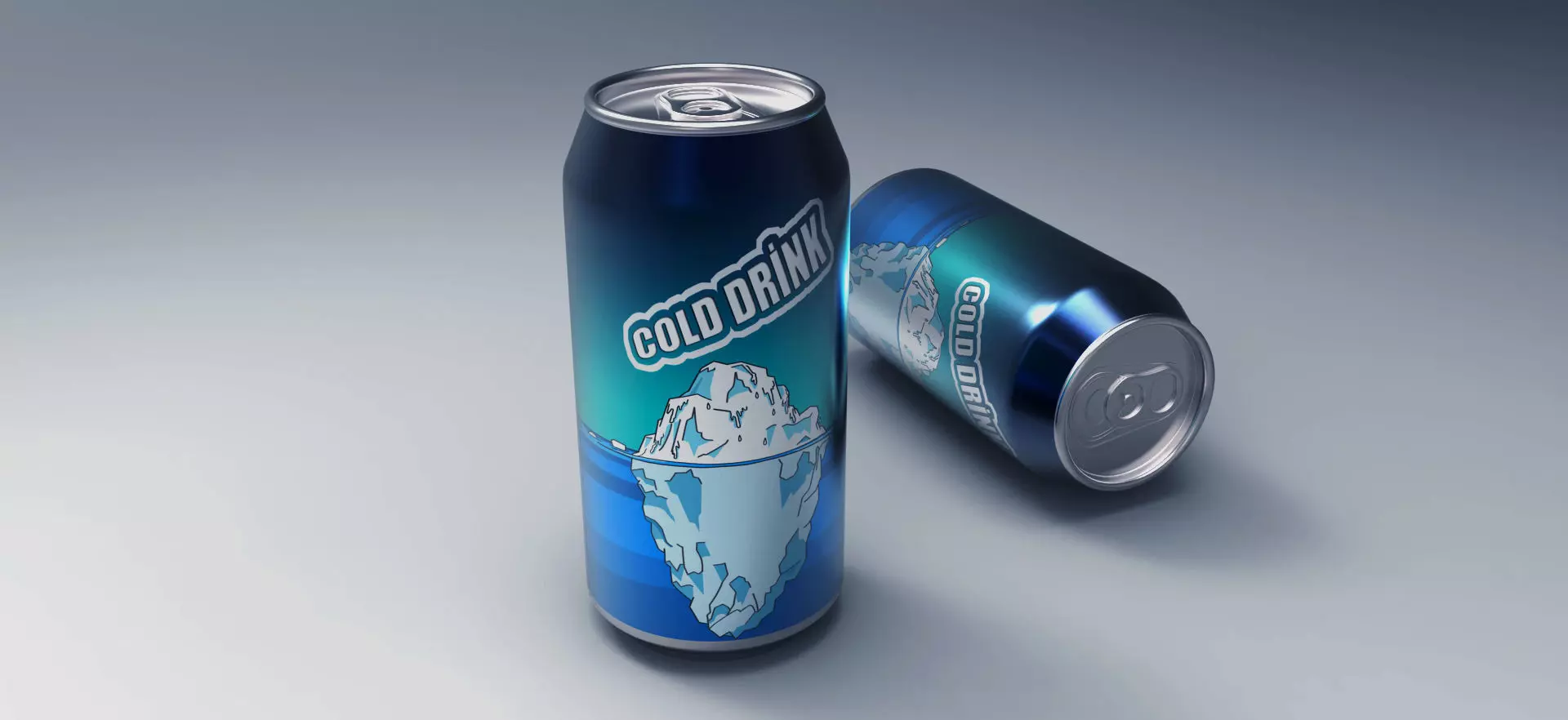 Cold Drink Can 3D model_0