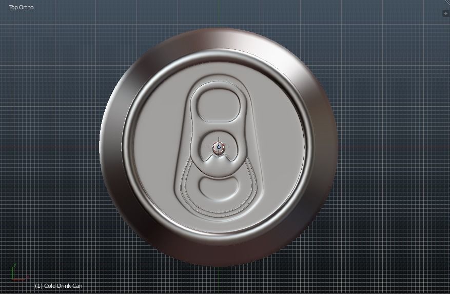 Cold Drink Can 3D model_8