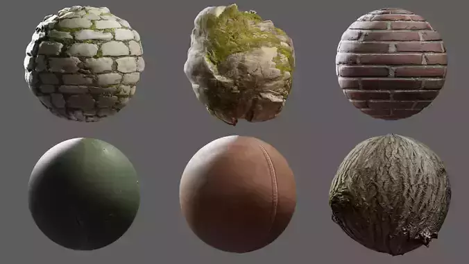 PBR materials game of thrones eggs