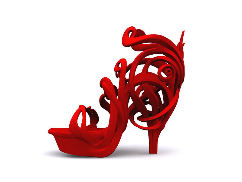 3d Printed Shoes >> Art Nouveau Shoe 3D Model 3D printable .stl - CGTrader.com 3d Printed Shoes >> Art Nouveau Shoe 3D Model 3D printable .stl - CGTrader.com