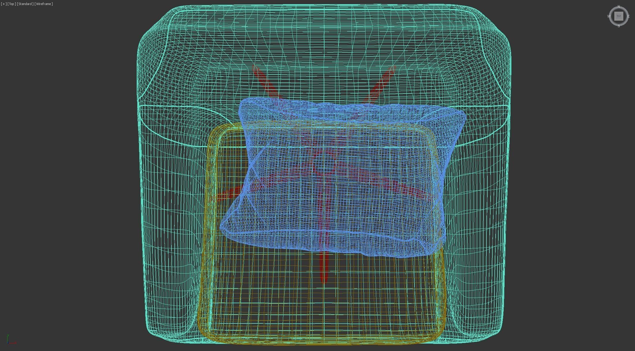 Comfortable Chair with a Pillow - 3ds Max 3D model_50