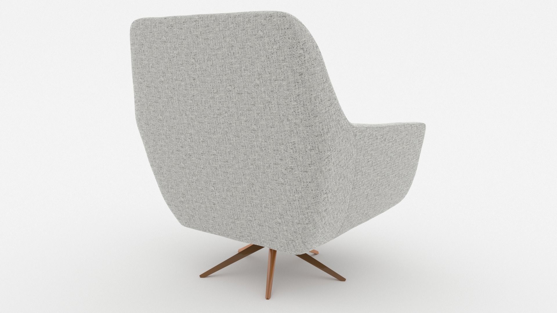 Comfortable Chair with a Pillow - 3ds Max 3D model_31