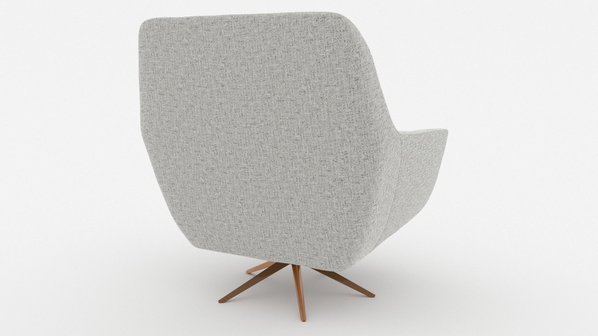 Comfortable Chair with a Pillow - 3ds Max 3D model_30