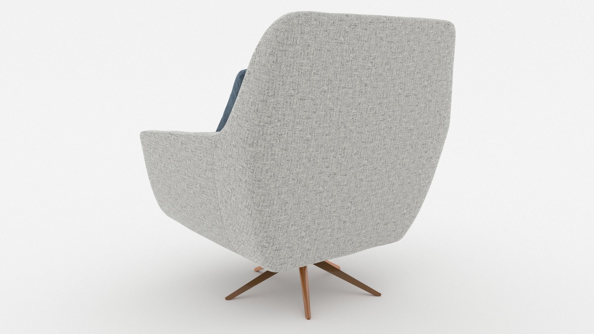 Comfortable Chair with a Pillow - 3ds Max 3D model_23