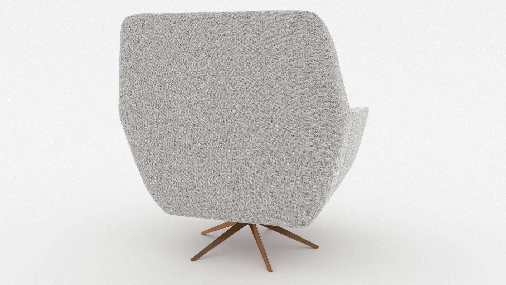 Comfortable Chair with a Pillow - 3ds Max 3D model_29
