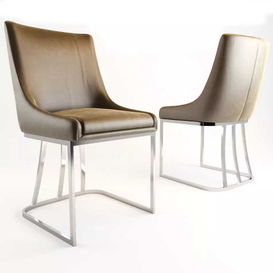 Modrest Itasca Dining Chair 3D model_0