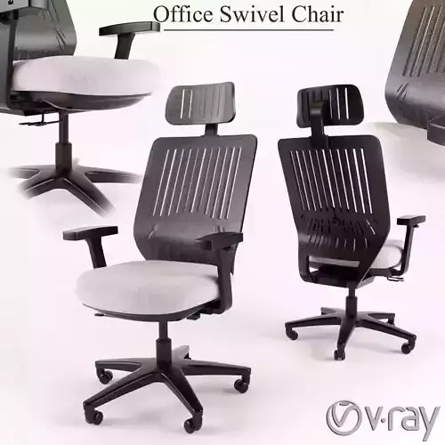 Office Swivel Chair 3D model