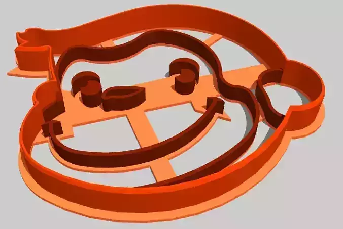 Monkey Cookie Cutter