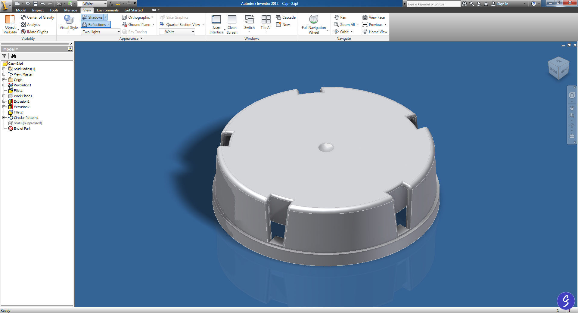 Prescription Pill Bottle with Editable Text 03 3D model_20