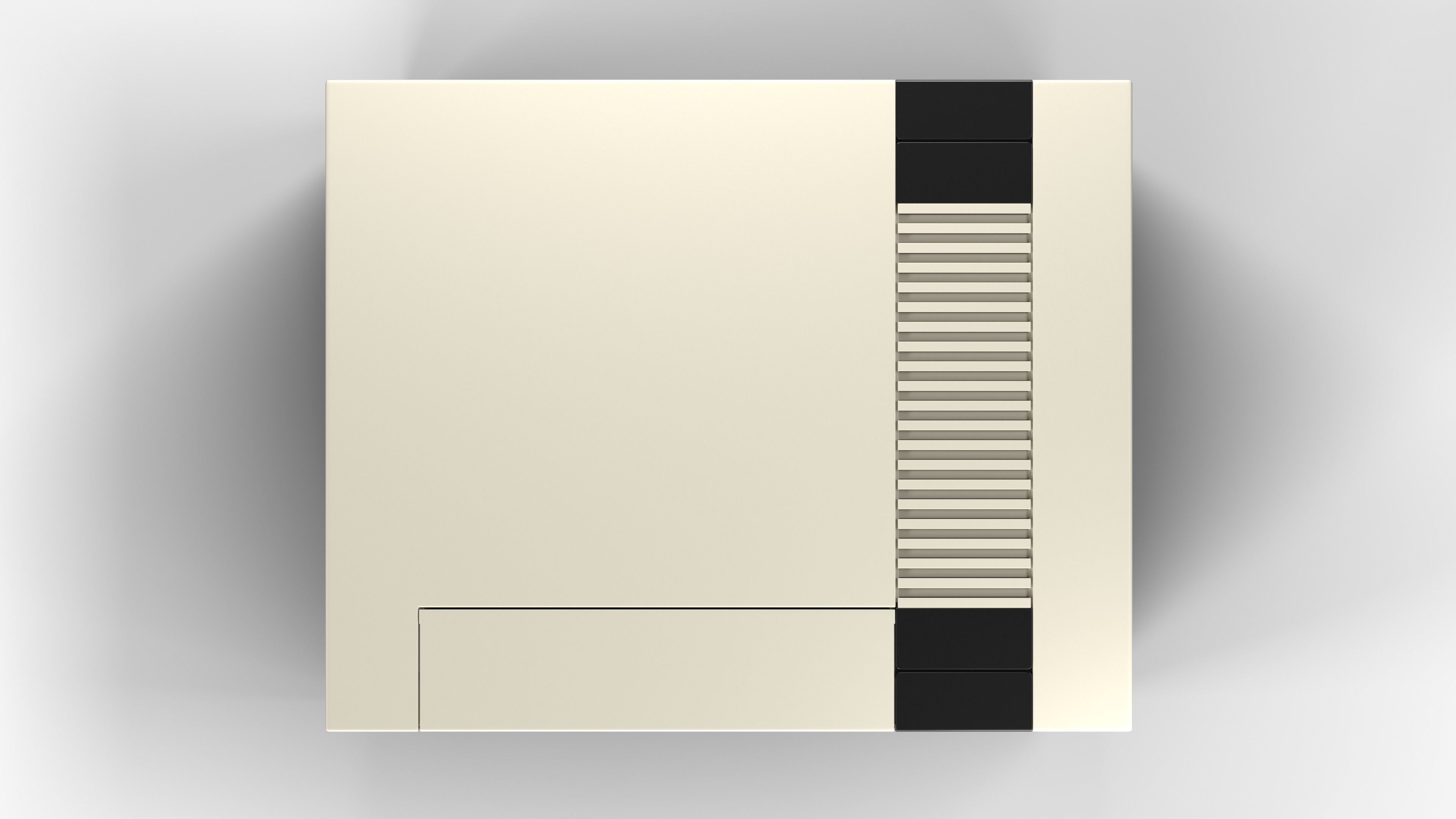 Nintendo NES 3D model_5