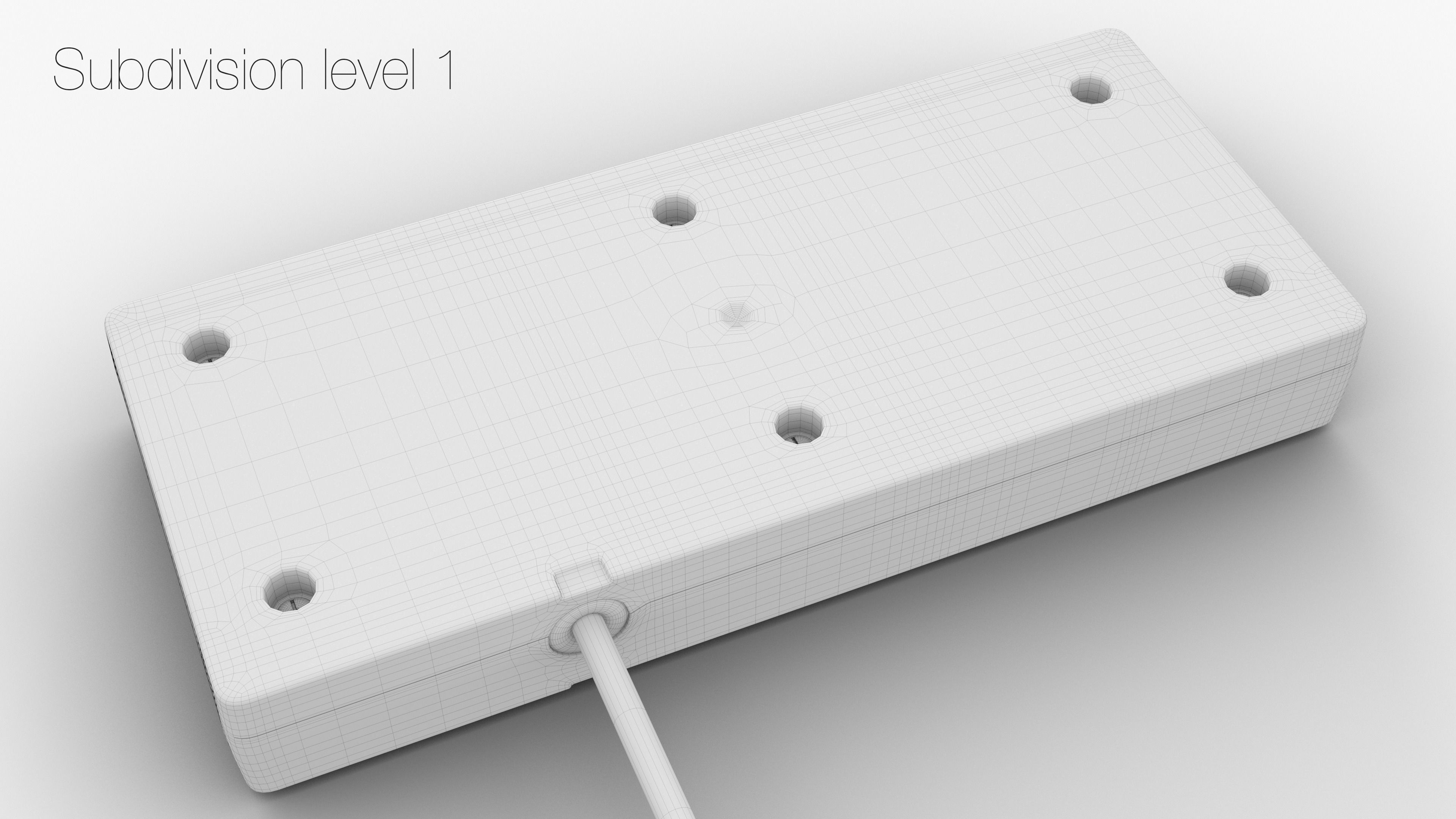Nintendo NES 3D model_30