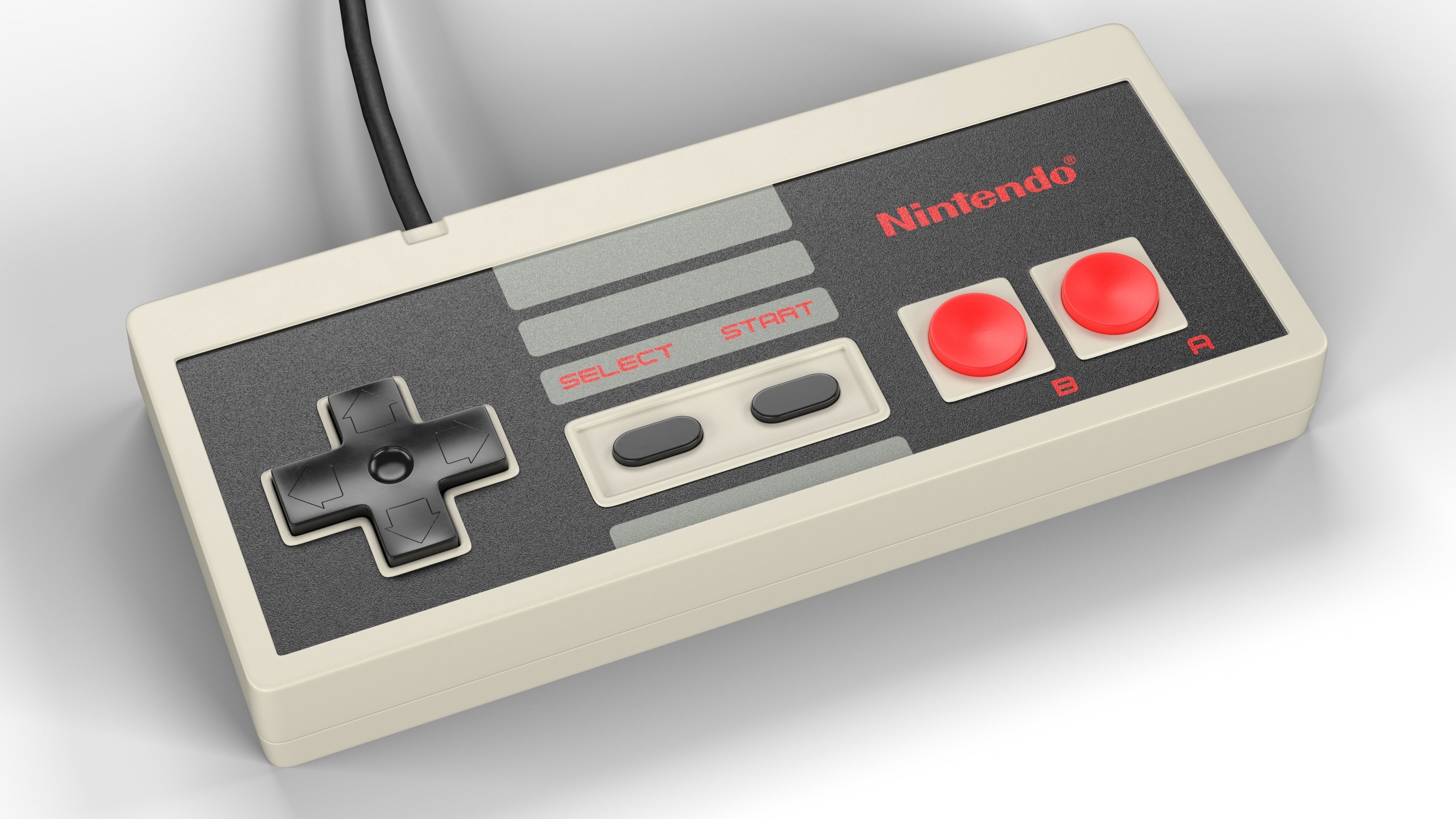 Nintendo NES 3D model_7