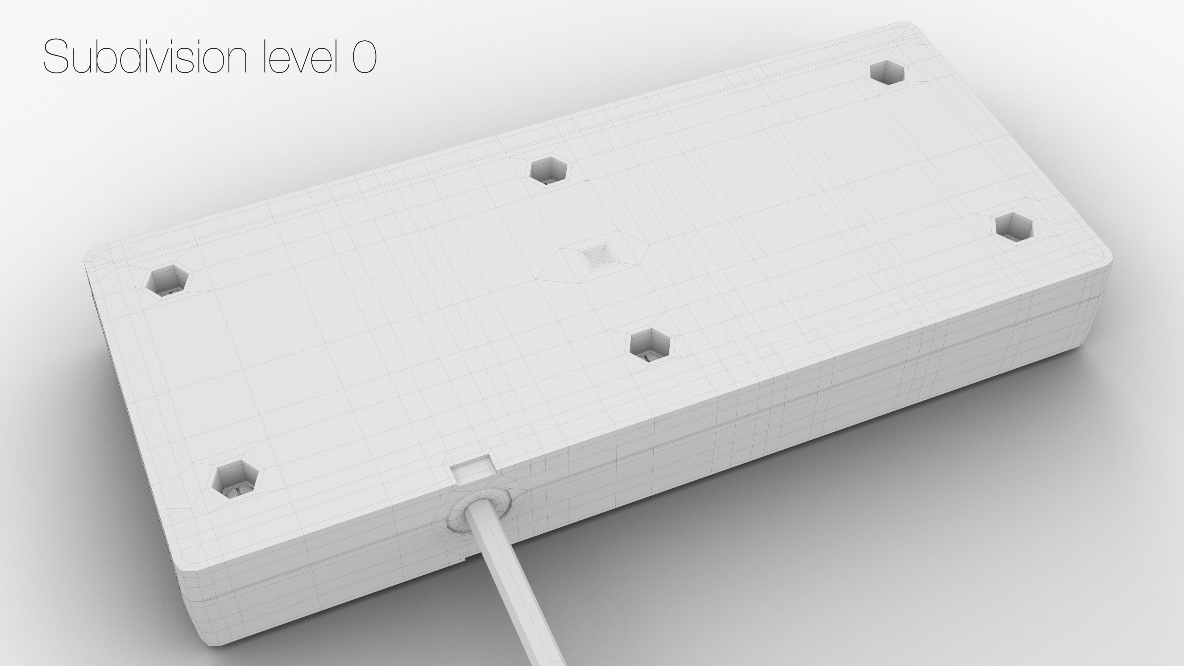 Nintendo NES 3D model_29
