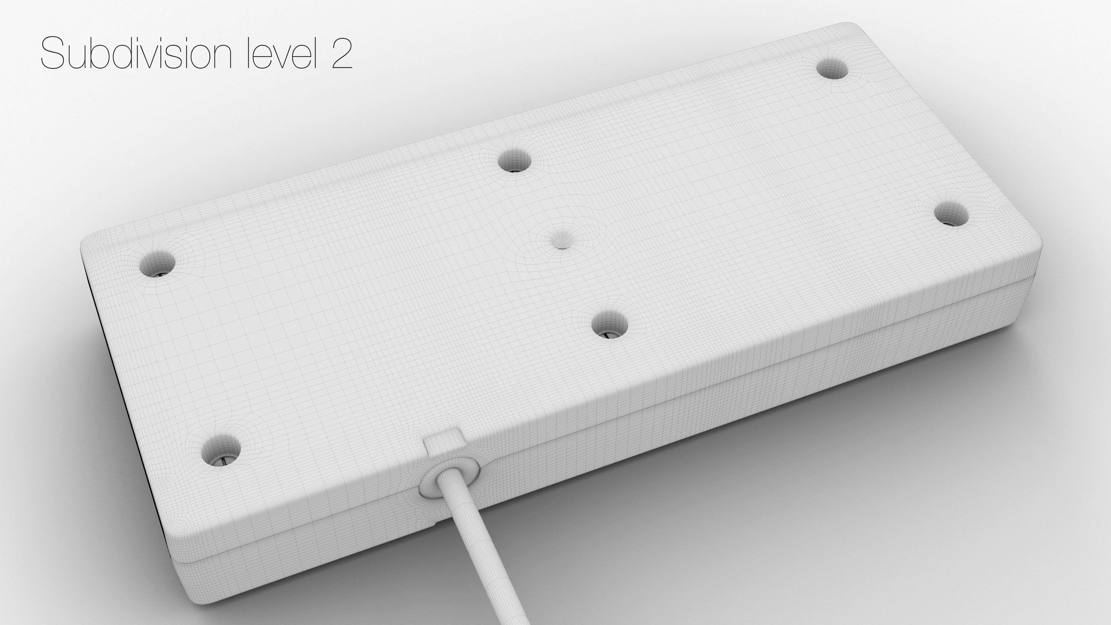 Nintendo NES 3D model_31