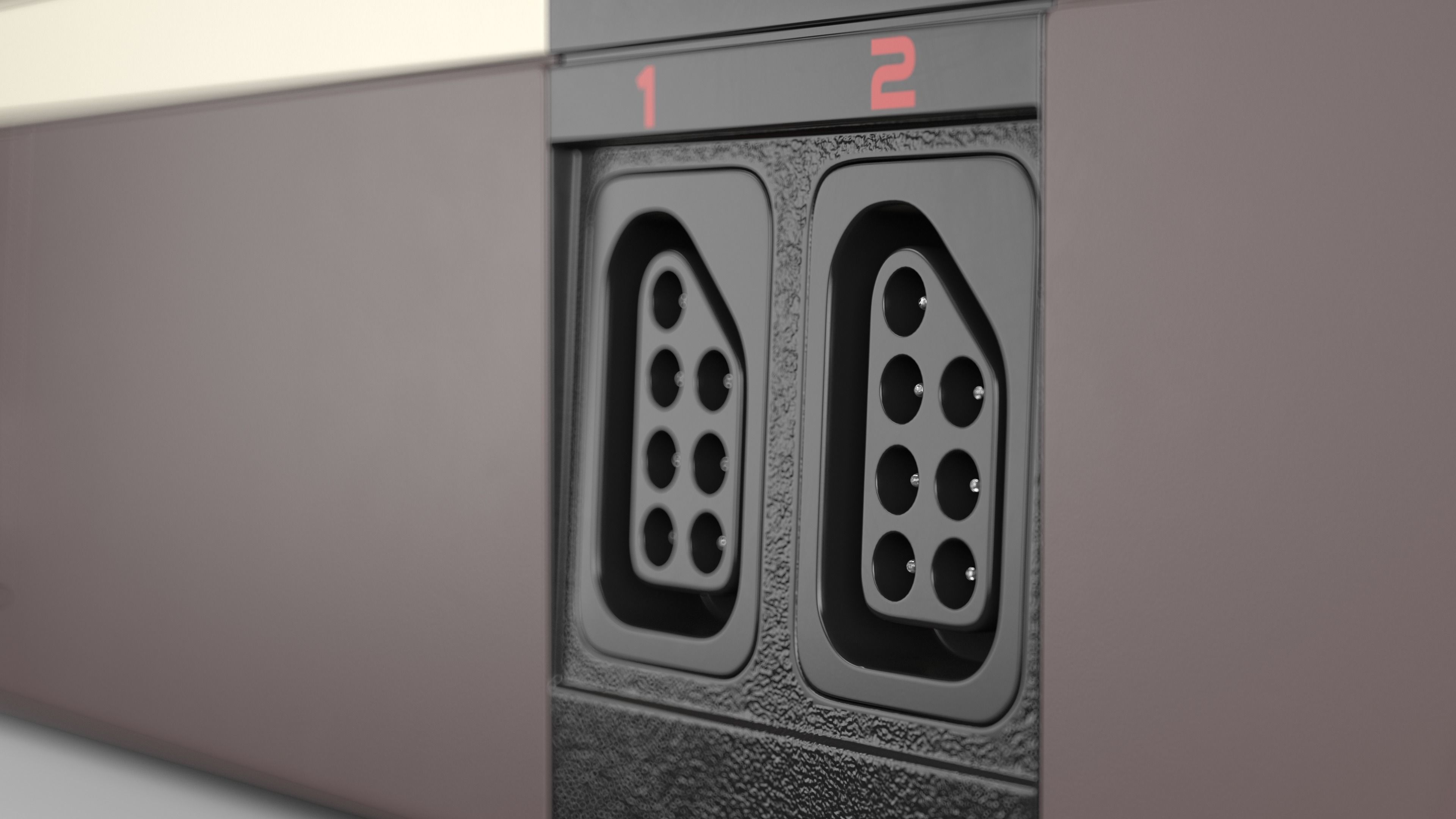 Nintendo NES 3D model_9