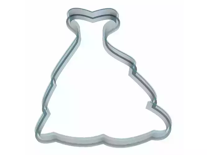 0164 Dresses cookie cutter