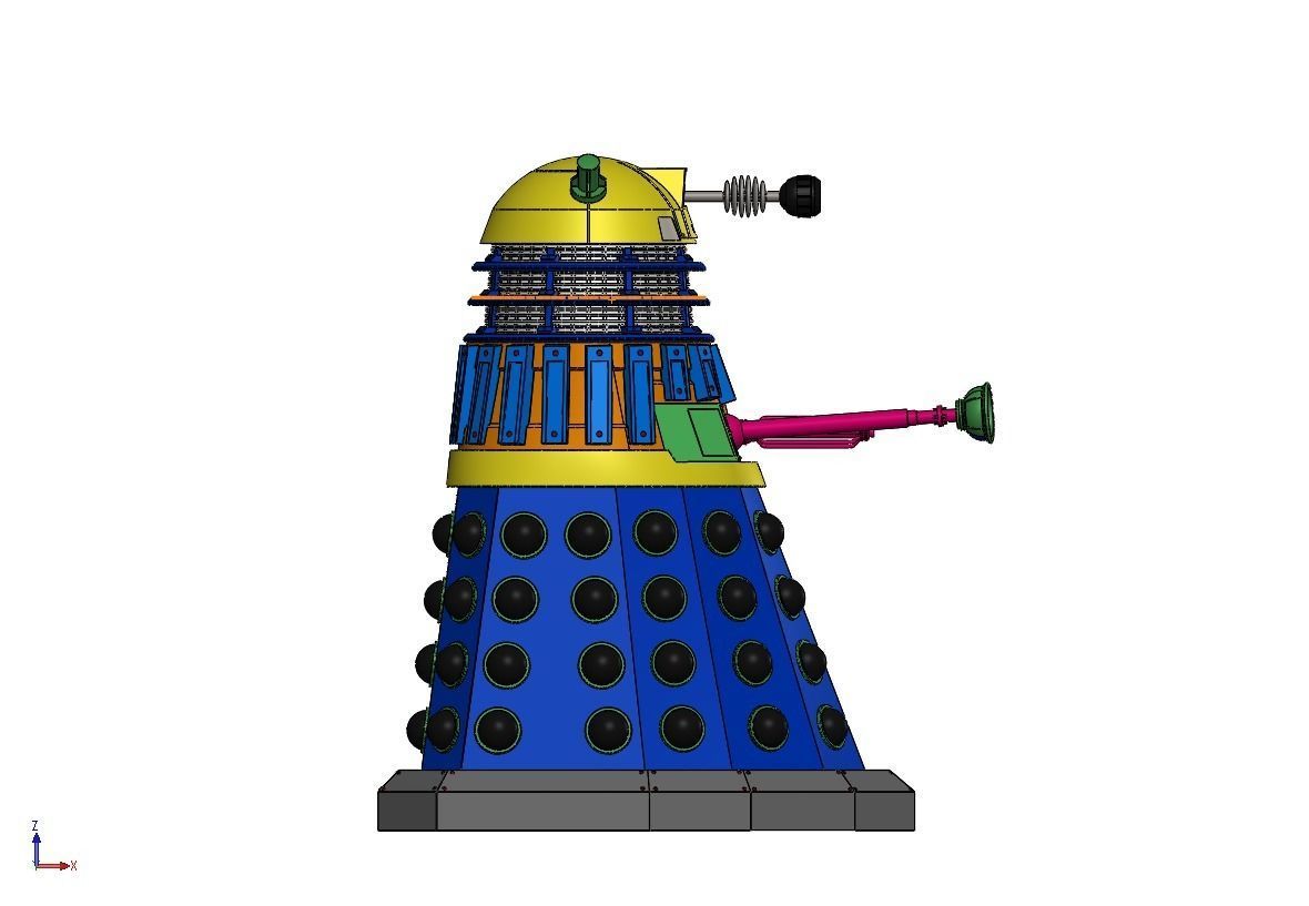 Dalek lego 3D model_3