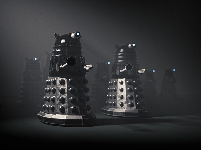 Dalek lego 3D model