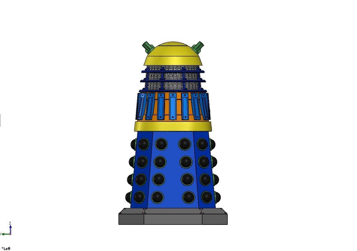 Dalek lego 3D model_5