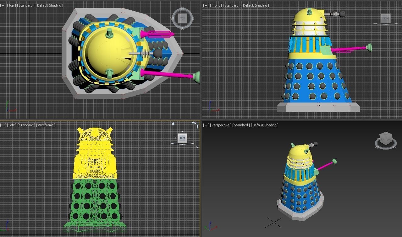 Dalek lego 3D model_10
