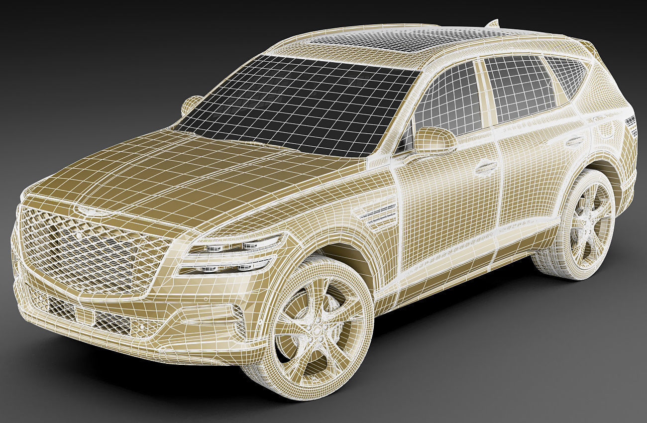 Genesis GV80 2021 3D model_23
