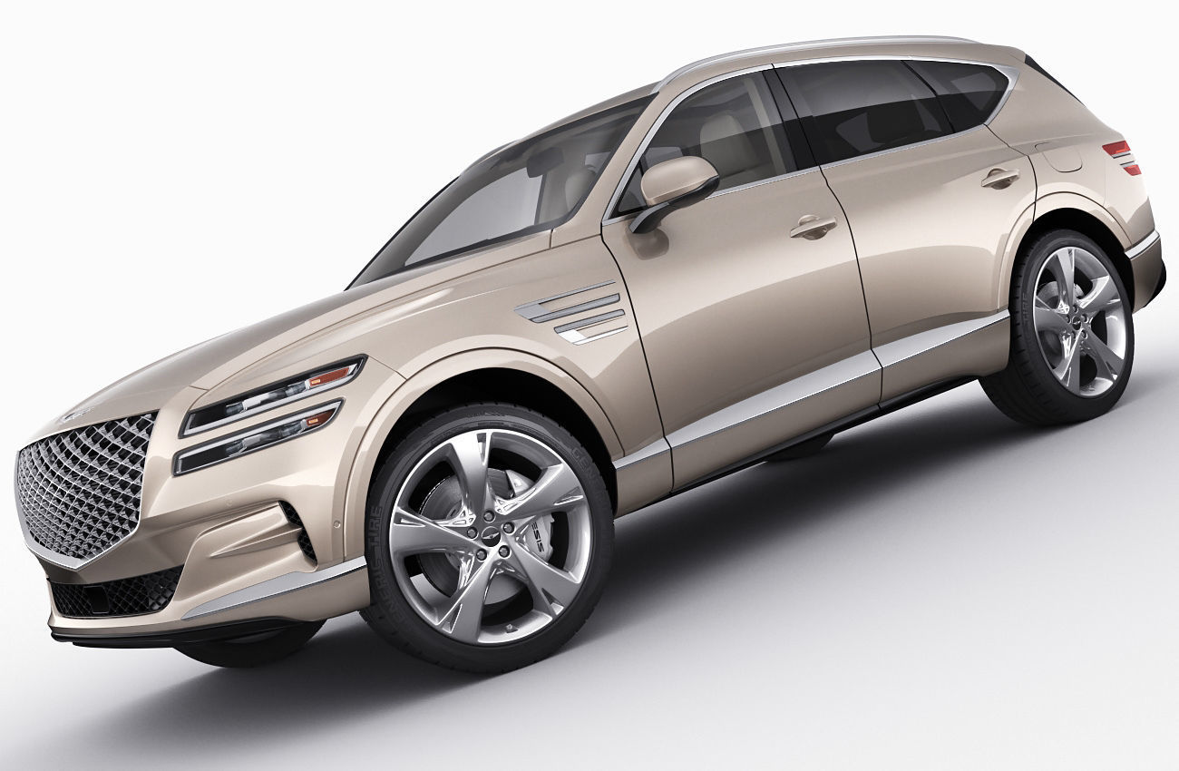 Genesis GV80 2021 3D model_9