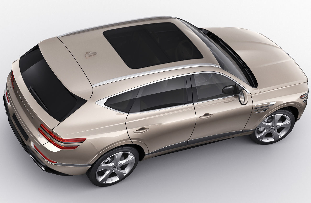 Genesis GV80 2021 3D model_8