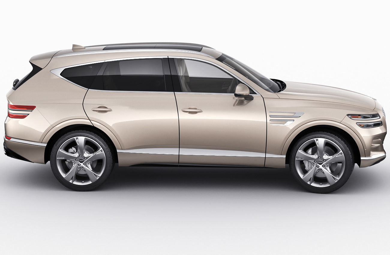 Genesis GV80 2021 3D model_2