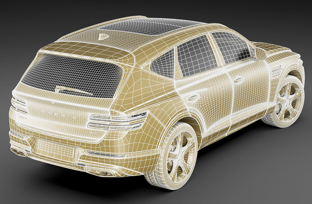 Genesis GV80 2021 3D model_24