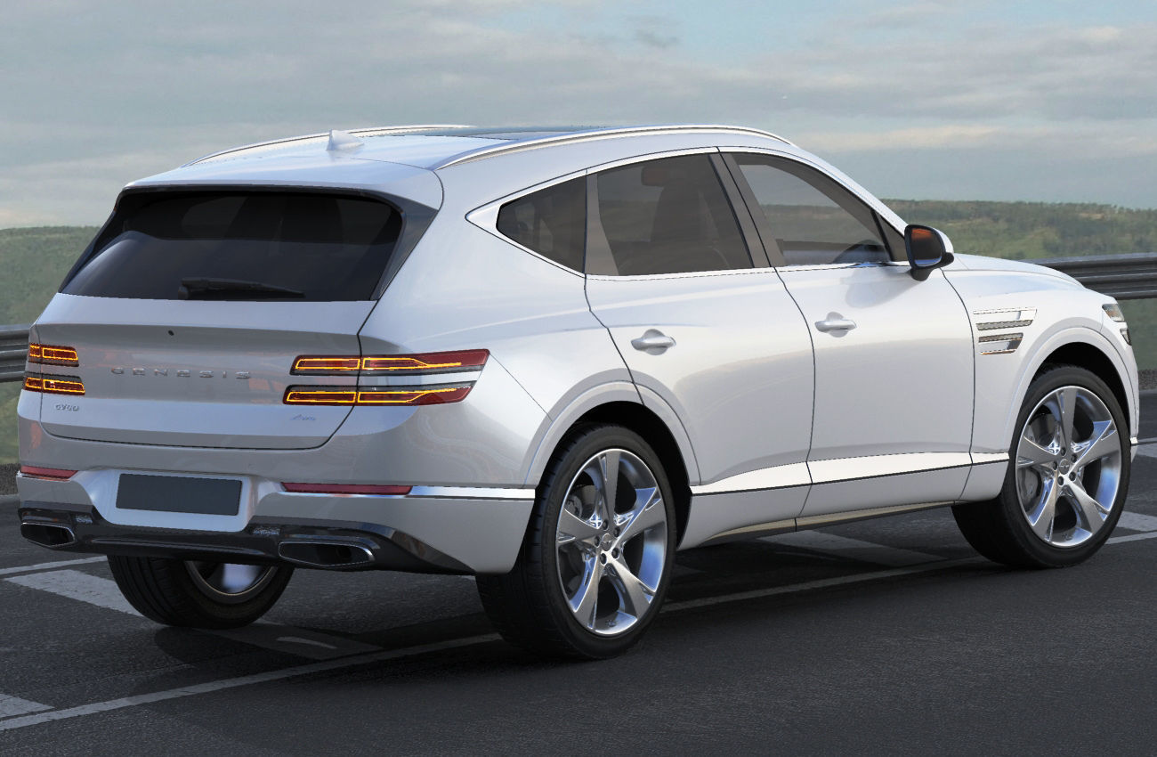 Genesis GV80 2021 3D model_18