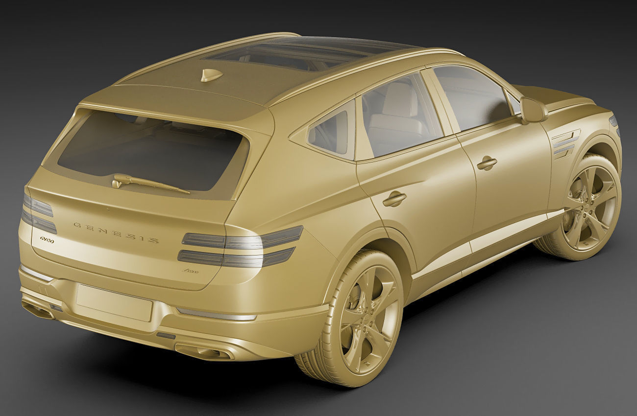 Genesis GV80 2021 3D model_20