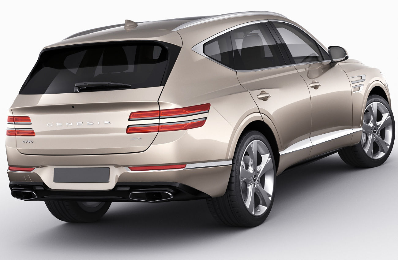 Genesis GV80 2021 3D model_1