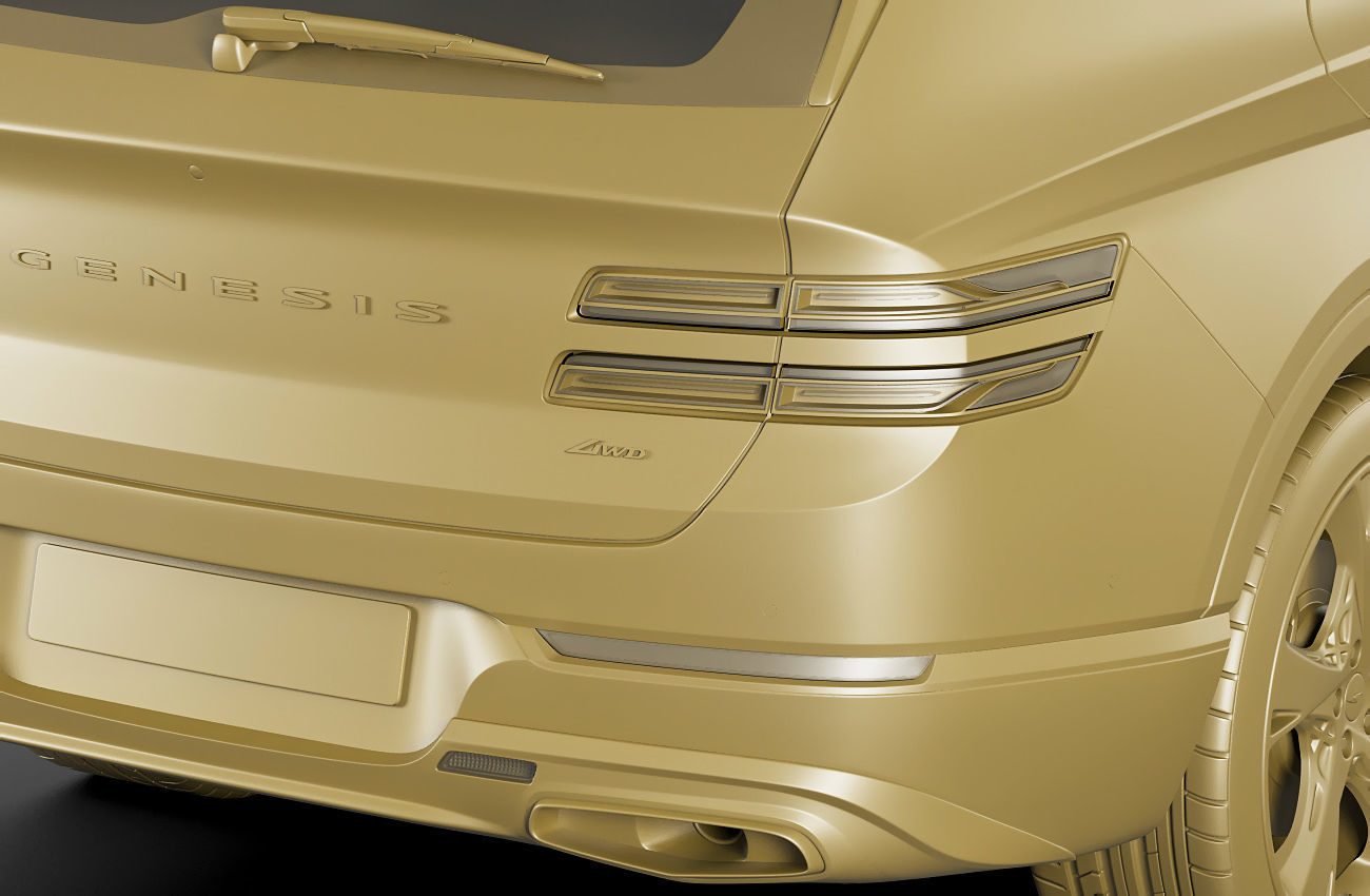 Genesis GV80 2021 3D model_22