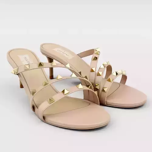 Rockstud Slide Sandal