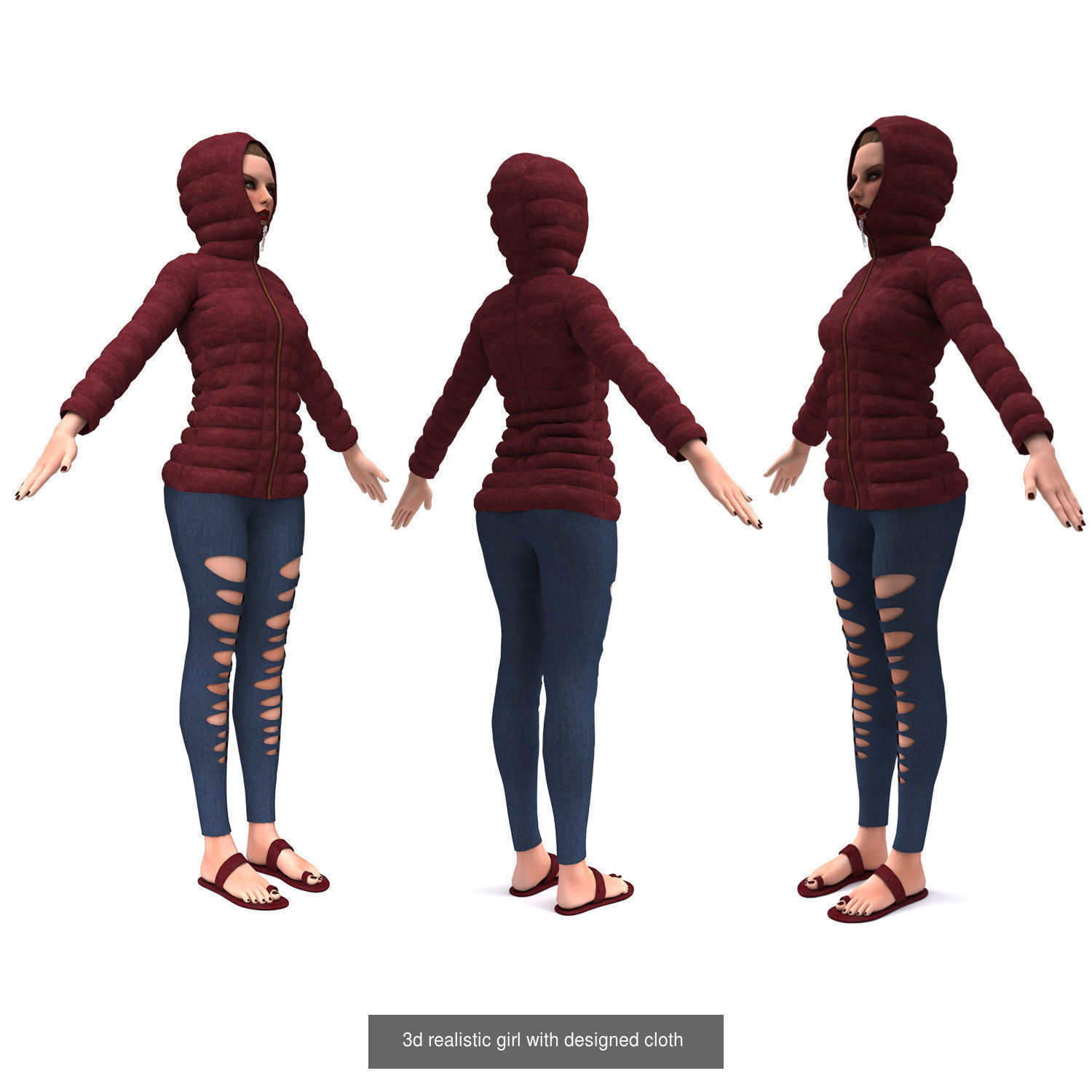 collection 8 realistic woman _2