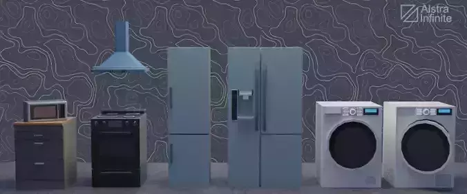 Kitchen Appliance - Asset Free 3D model