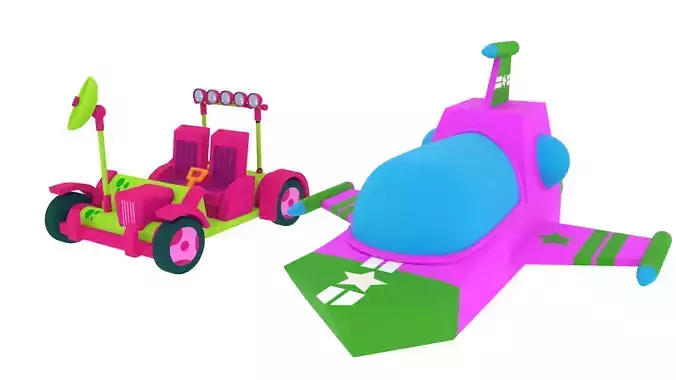 Spaceshi and Moonrover Pack