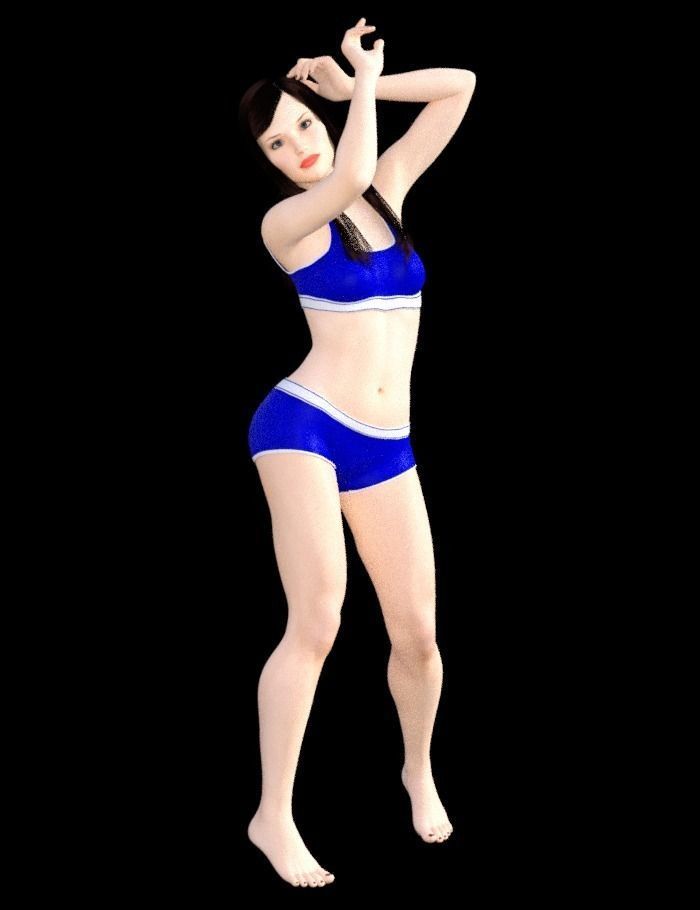 Woman Sexy  3D model_0