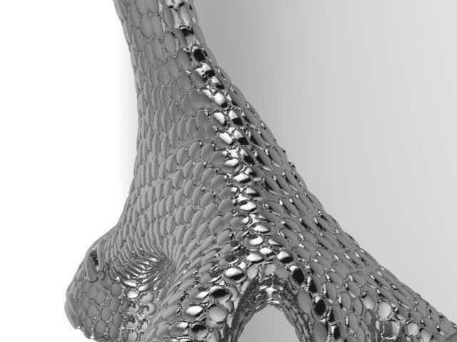 Eagle claw 3D print model_3