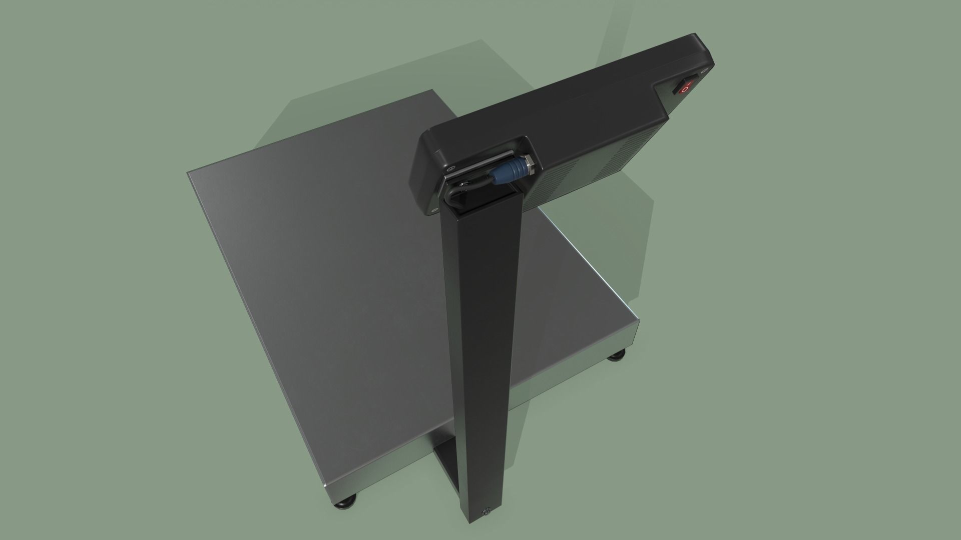 Game Ready Floor Scales Low-poly 3D model_13