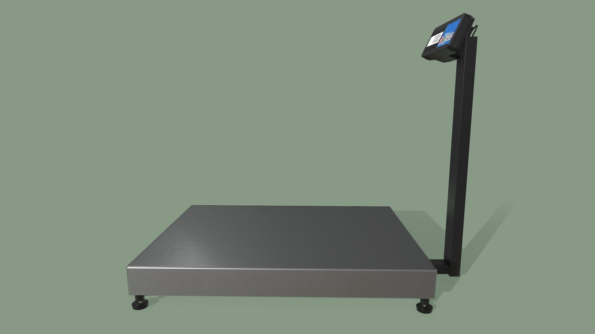Game Ready Floor Scales Low-poly 3D model_5