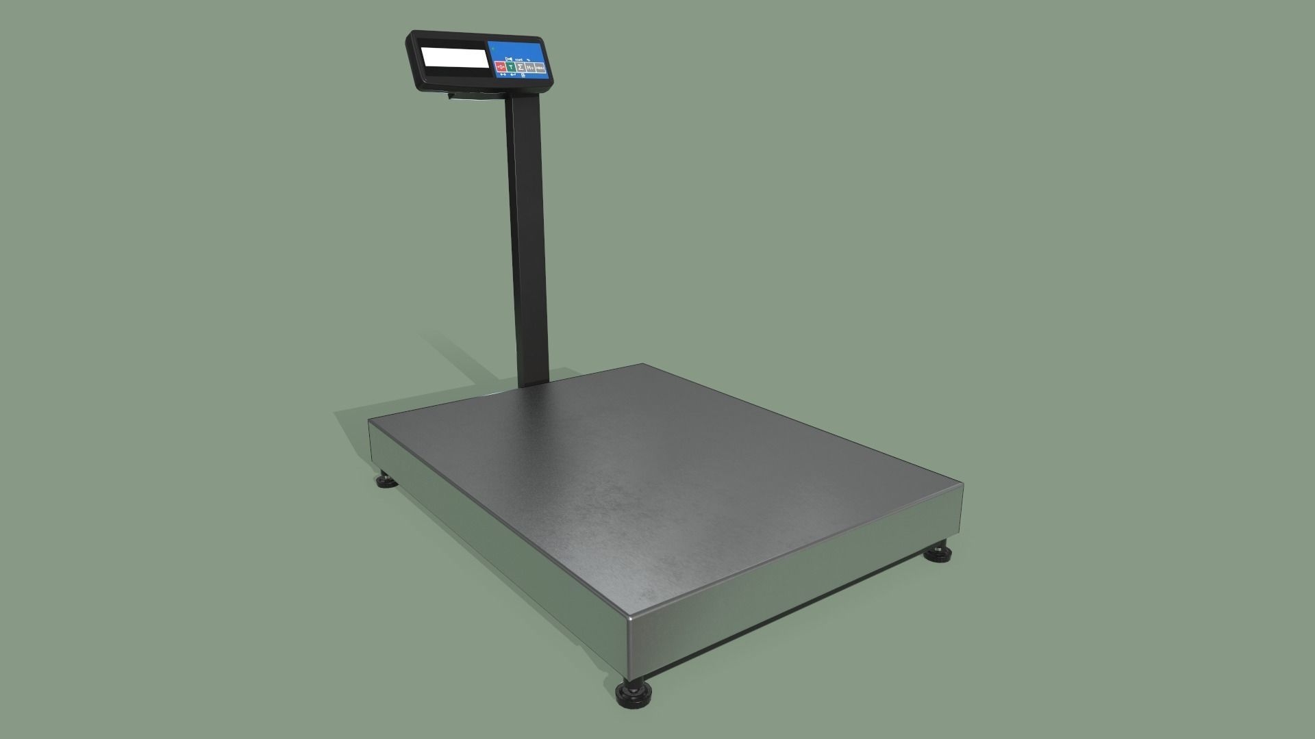 Game Ready Floor Scales Low-poly 3D model_3