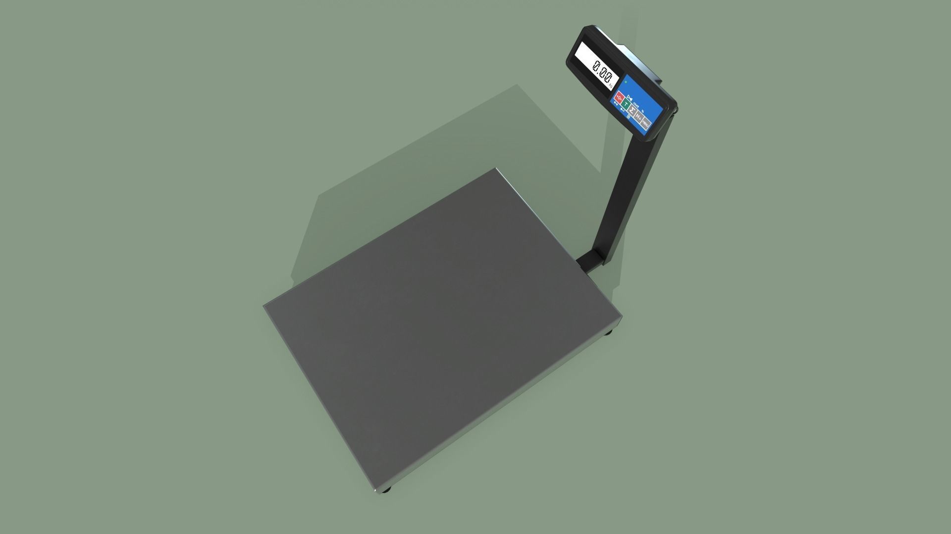 Game Ready Floor Scales Low-poly 3D model_8