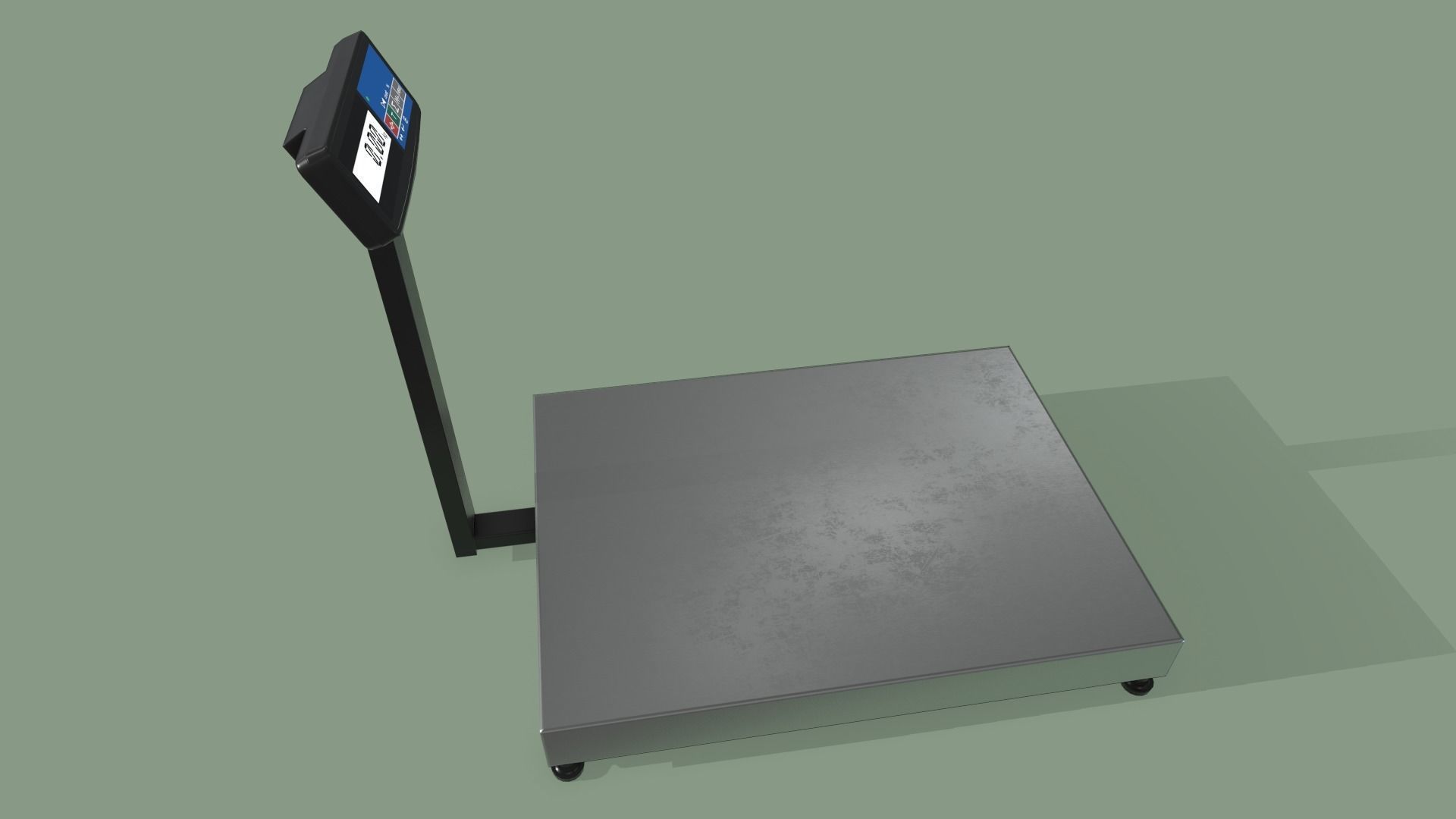 Game Ready Floor Scales Low-poly 3D model_14