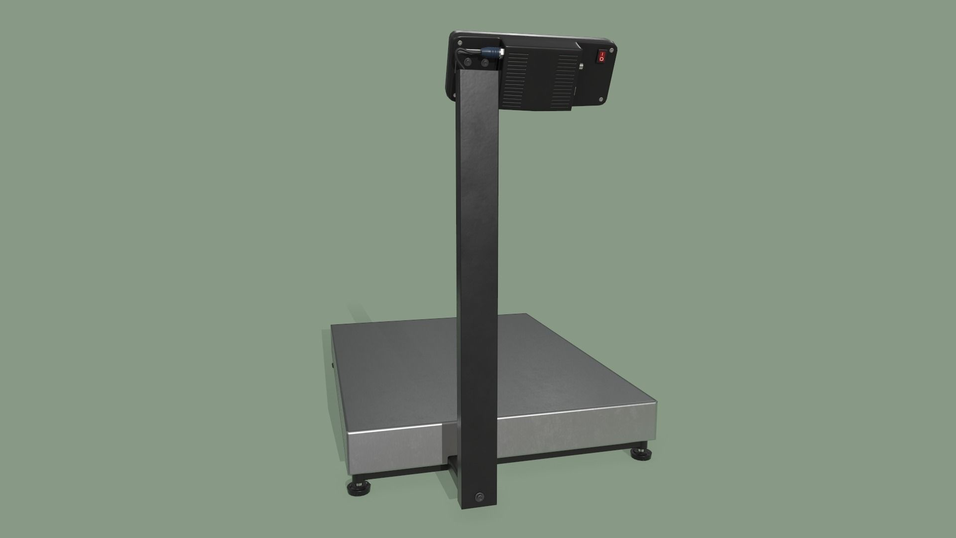 Game Ready Floor Scales Low-poly 3D model_6