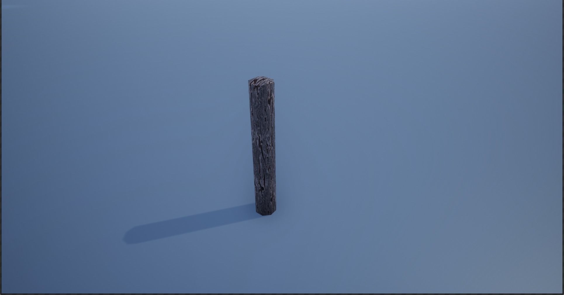 Modular Wooden Branch Fence Low-poly 3D model_16