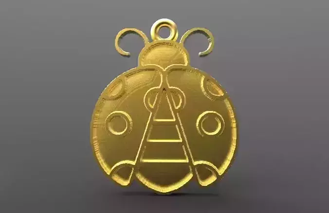 ladybug pendant