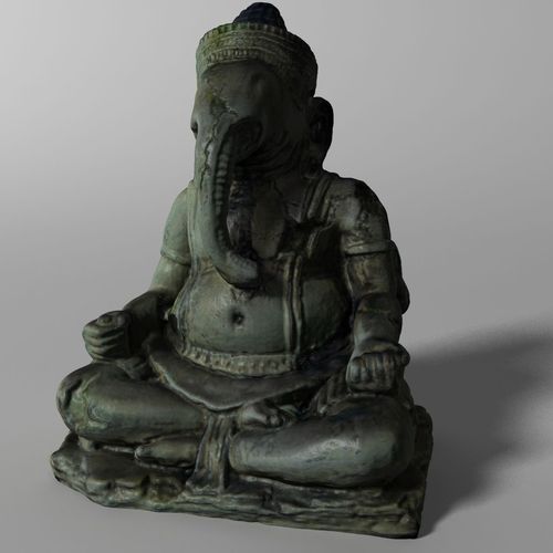 Hindu Statue - Ganesha 3D model