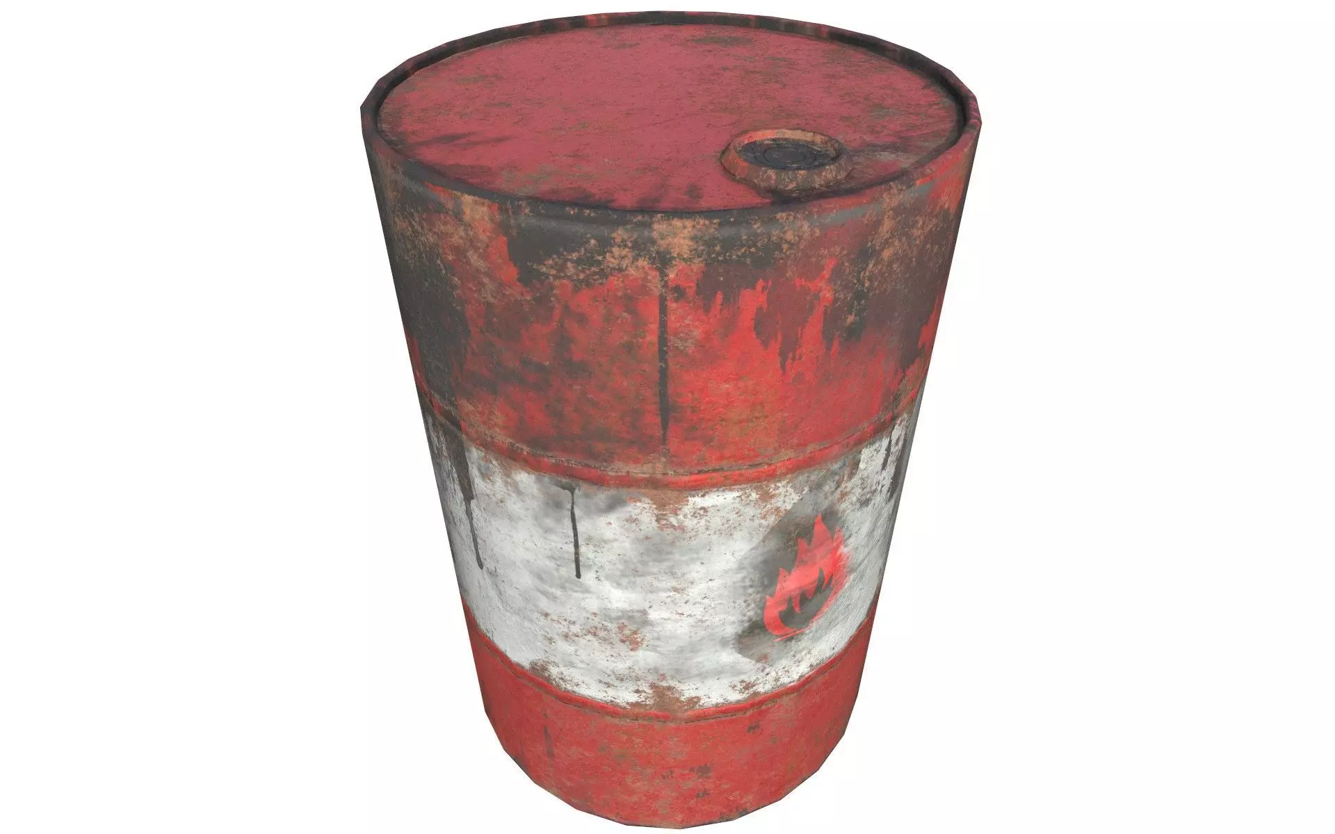 Barrel Free low-poly 3D model