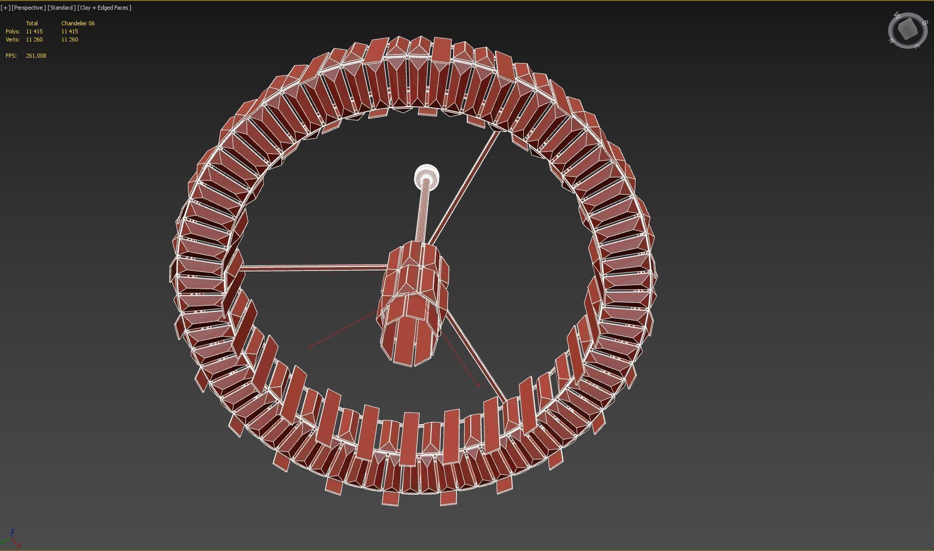 Chandelier 06 3D model_17